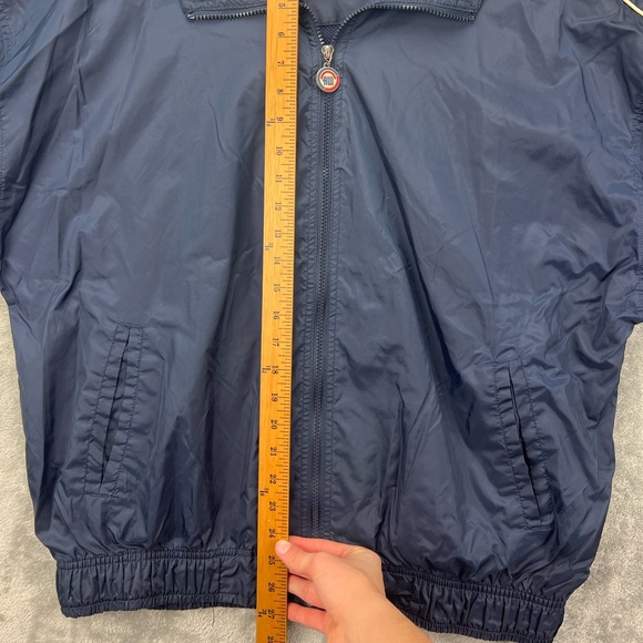 Vintage Athletic Works Windbreaker Jacket Bomber Retro Streetwear Men’s Large - Picture 5 of 5